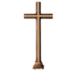 BRONZE CROSS WITH BASE